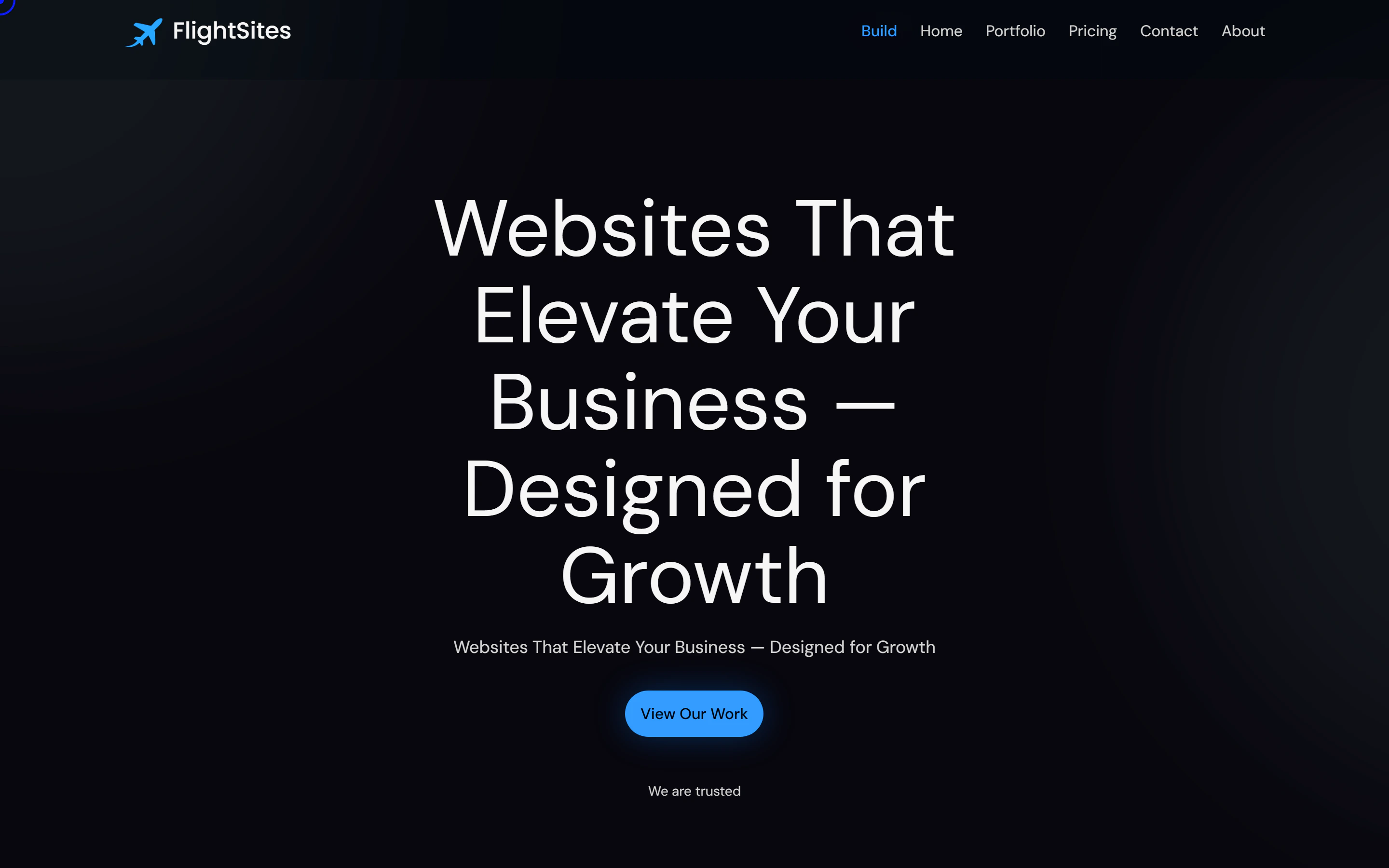 FlightSites homepage